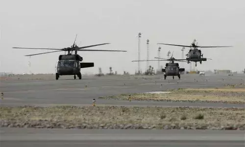 కుప్పకూలిన హెలికాప్టర్‌.. నలుగురు దుర్మరణం