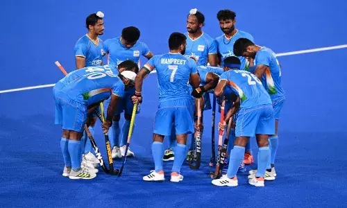 పసిడి ఆశలు ఆవిరి.. సెమీస్లో ఓడిన పురుషుల హాకీ జట్టు