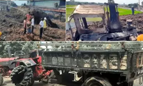 పామాయిల్ కంపెనీలో అగ్నిప్రమాదం