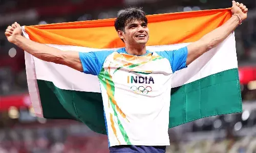 చరిత్ర సృష్టించిన నీరజ్ చోప్రా.. అథ్లెటిక్స్ లో భారత్ కు తొలి స్వర్ణం