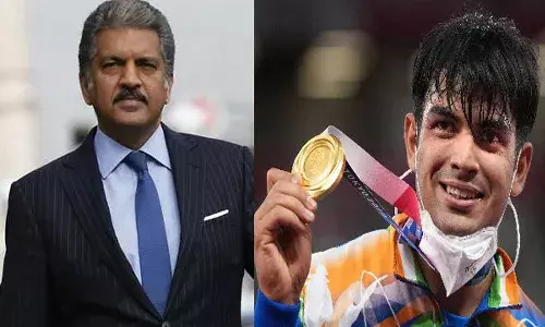 స్వర్ణం అందించిన నీరజ్కు ఆనంద్ మహీంద్రా ఇస్తున్న బహుమతి ఇదే..!