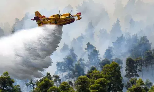 గ్రీస్‌లో కూలిపోయిన విమానం