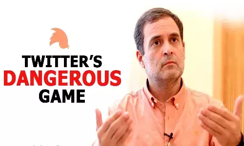 ట్విటర్ పై రాహుల్ గాంధీ పైర్.. ప్రజాస్వామ్యంపై జరిగిన దాడి అంటూ