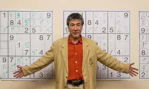 సుడోకు సృష్టిక‌ర్త క‌న్నుమూత‌