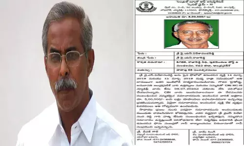 వివేకా హత్య కేసు.. సమాచారం చెబితే రూ.5లక్షలు రివార్డు