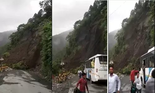 తృటిలో త‌ప్పిన పెను ప్ర‌మాదం.. లేదంటే 14 మంది స‌జీవ స‌మాధే..!