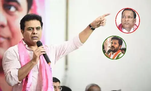 రేవంత్ రెడ్డి, మల్లారెడ్డిల సవాళ్లపై స్పందించిన కేటీఆర్