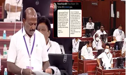 తమిళనాడు అసెంబ్లీలో పవన్ కల్యాణ్ ప్రస్తావన
