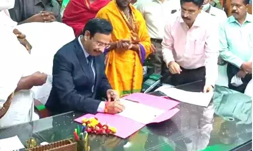 ఆర్టీసీ ఎండీగా బాధ్యతలు స్వీకరించిన సజ్జనార్