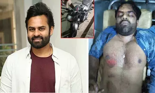 సాయిధరమ్ తేజ్ ఆరోగ్య పరిస్థితిపై స్పందించిన చిరంజీవి