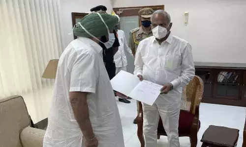 అమరీందర్ సింగ్ రాజీనామా కన్ఫర్మ్ అయింది..!