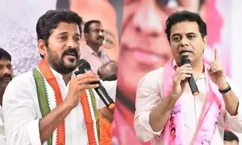 కేటీఆర్ వర్సెస్ రేవంత్ రెడ్డి.. ట్విట్టర్ లో ఎక్కడి దాకా వెళుతుందో..!