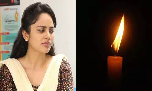 హీరోయిన్‌ నందిత శ్వేత ఇంట విషాదం