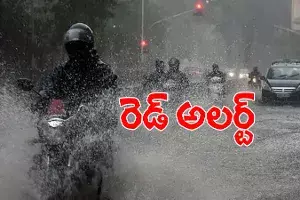 బ్రేకింగ్ : తెలంగాణలోని 14 జిల్లాల్లో రెడ్ అలర్ట్ బ్రేకింగ్ : తెలంగాణలోని 14 జిల్లాల్లో రెడ్ అలర్ట్