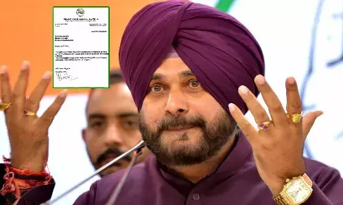 పంజాబ్ కాంగ్రెస్ చీఫ్ పదవికి రాజీనామా చేసిన సిద్ధూ