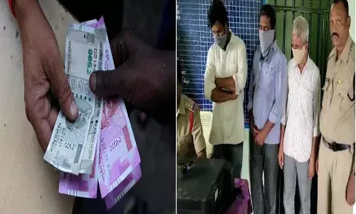 చికెన్ పకోడీ సెంటర్ దగ్గర దొరికిపోయిన దొంగనోట్ల ముఠా.. నోట్ల ముద్రణ ఎలా చేశారంటే..