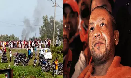 యోగి ఆదిత్యనాథ్ ప్రభుత్వంపై విరుచుకుపడ్డ సామ్నా