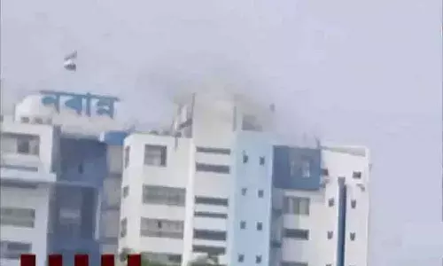 సీఎం కార్యాలయంలో అగ్ని ప్రమాదం