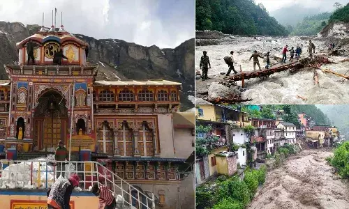 ఉత్తరాఖండ్లో భారీ వర్షాలు.. చార్ధామ్ యాత్రకు బ్రేక్.!