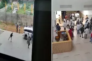 టీడీపీ కార్యాలయాలపై దాడి టీడీపీ కార్యాలయాలపై దాడి