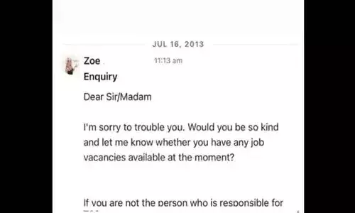 2013లో జాబ్‌కు అప్లై.. 2021లో రిప్లై.. పైగా కంపెనీ ఏం చెప్పిందంటే..!