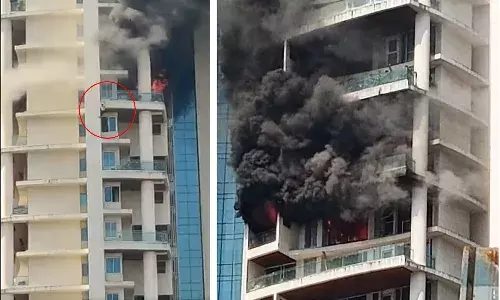 ముంబైలో భారీ అగ్నిప్రమాదం.. ఎగిసిపడుతున్న అగ్నికీలలు