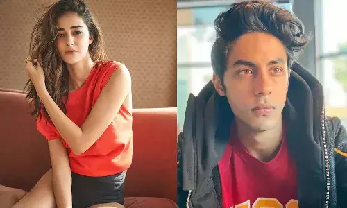 లైగర్ భామ ఆర్యన్ ఖాన్ తో జోక్ చేసిందట..!