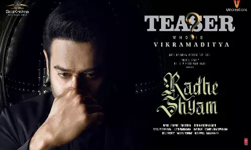 ఆకట్టుకుంటున్న రాధేశ్యామ్ టీజర్