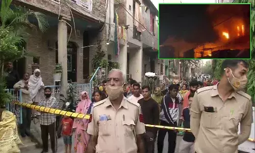 ఘోర అగ్ని ప్రమాదం.. నలుగురు సజీవదహనం