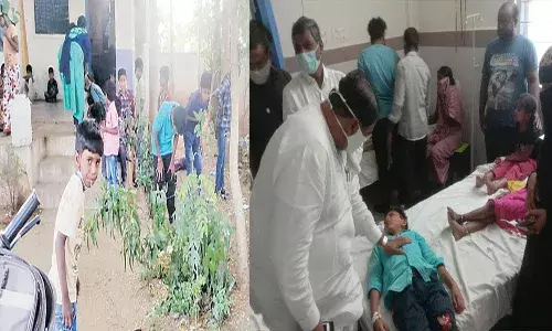 వికటించిన మధ్యాహ్నా భోజనం.. 70 మంది విద్యార్థులకు అస్వస్థత