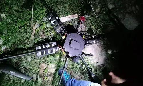 భారత్-పాక్ సరిహద్దులో డ్రోన్ల కలకలం