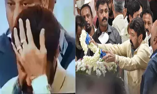 క‌న్నీరు పెట్టుకున్న బాల‌య్య‌.. పునీత్‌ను క‌డ‌సారి చూసేందుకు బెంగుళూరుకు ప‌య‌న‌మైన ప్ర‌ముఖులు