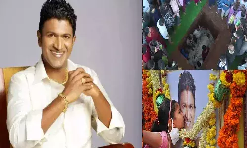 క‌న్న‌డ ప‌వ‌ర్‌స్టార్ పునీత్ రాజ్‌కుమార్ అంత్య‌క్రియ‌లు పూర్తి