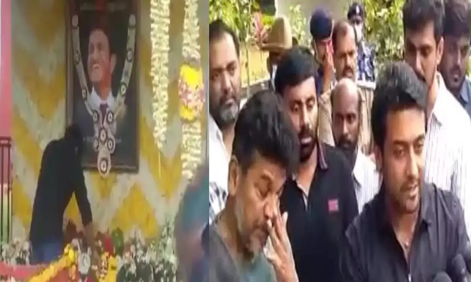 పునీత్ స‌మాధి వ‌ద్ద కంట‌త‌డి పెట్టుకున్న హీరో సూర్య‌