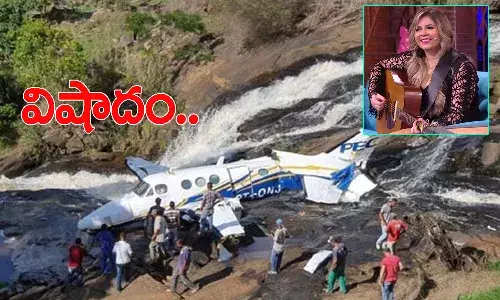 సినీ ప‌రిశ్ర‌మ‌లో మ‌రో విషాదం.. విమాన ప్ర‌మాదంలో సింగ‌ర్ దుర్మ‌ర‌ణం