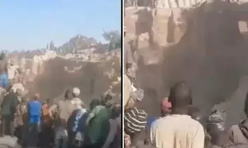 బంగారు గని కూలి.. 18 మంది దుర్మరణం