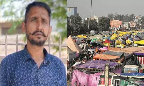 దారుణ ఘటన.. ఢిల్లీలో ఉరికి వేలాడిన రైతు.!