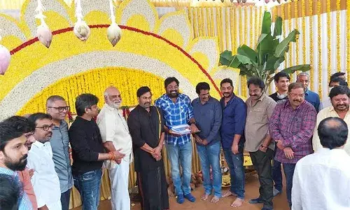 ప్రారంభ‌మైన భోళాశంకర్