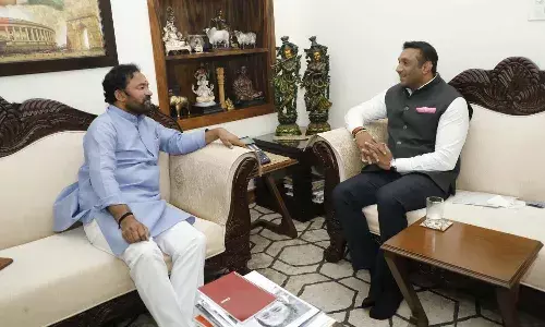 కేంద్ర మంత్రి కిషన్ రెడ్డితో భేటీ అయిన ఏపీ మంత్రి