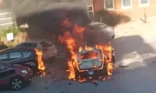 లివర్పూల్ ఆస్పత్రి వద్ద భారీ పేలుడు..  క్యాబ్ డ్రైవర్ సాహసం