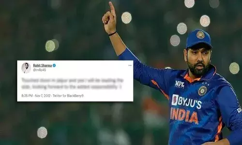 తొమ్మిదేళ్ల నాటి హిట్మ్యాన్ ట్వీట్ వైరల్