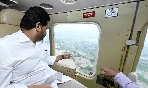 వరద ప్రభావిత ప్రాంతాల్లో సీఎం ఏరియల్ సర్వే
