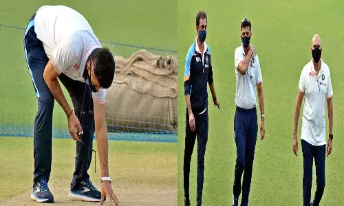 ఎయిర్పోర్టు నుంచి నేరుగా ఈడెన్ గార్డెన్స్కు ద్రావిడ్..ఎందుకంటే..?