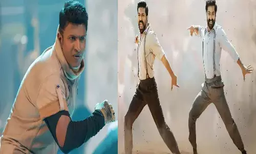 పునీత్ స్టైల్లో నాటు నాటు సాంగ్.. వీడియో వైరల్
