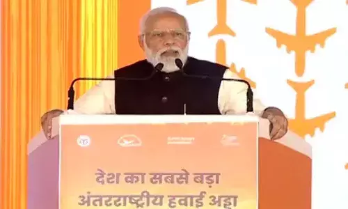 ఆసియాలోనే అతిపెద్ద ఎయిర్పోర్టుకు ప్రధాని మోడీ శంకుస్థాపన