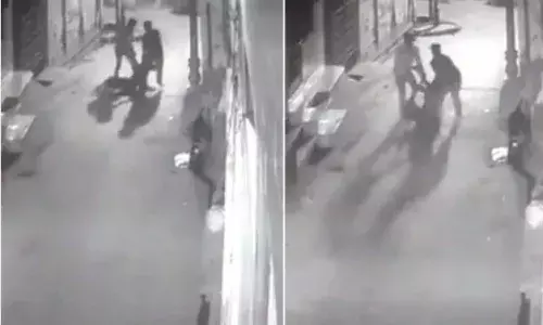 వీధిలోకి వెళ్లిన అమ్మాయి.. సీసీటీవీలో రికార్డైన షాకింగ్ ఘటన