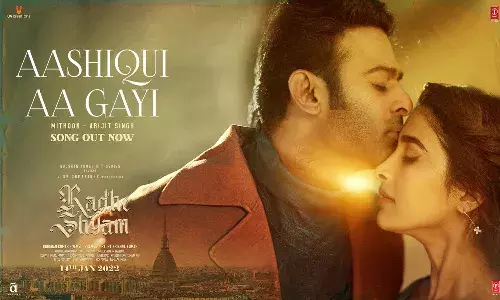 రాధేశ్యామ్.. ఆషికీ ఆ గయి రొమాంటిక్ సాంగ్ విడుదల