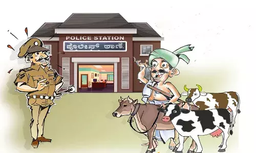 వైరల్.. ఆవులు పాలు ఇవ్వడం లేదని పోలీసులకు ఫిర్యాదు