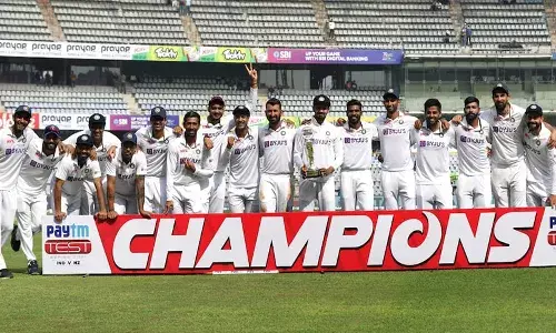 అదరగొట్టిన కోహ్లీ సేన.. టెస్టు ర్యాంకింగ్స్లో అగ్రస్థానం