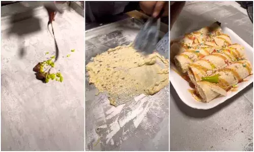 ప‌చ్చి మిర్చీతో ఐస్‌క్రీమ్‌.. ఇది చాలా టెస్టీ గురూ.. వీడియో వైరల్‌.!